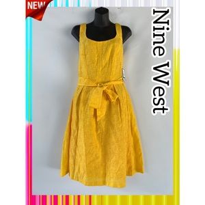 NWT Nine West Canary Dress